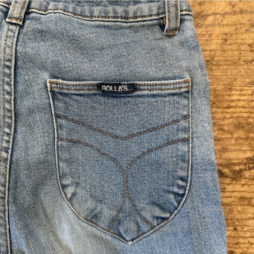 ROLLA'S Blue Skinny Jeans Authentic Denim - Picture 3 of 8